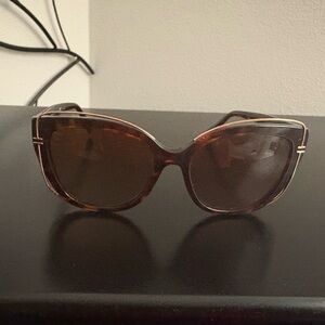 Tiffany & Co. Brown Cat-Eye Sunglasses